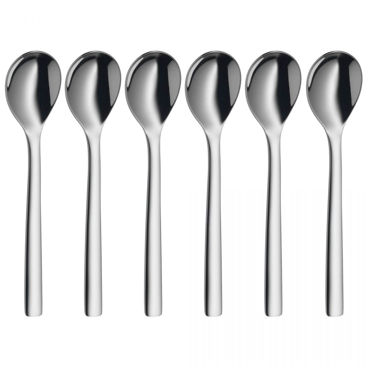 WMF 6-tlg Eierlöffel-Set Nuova