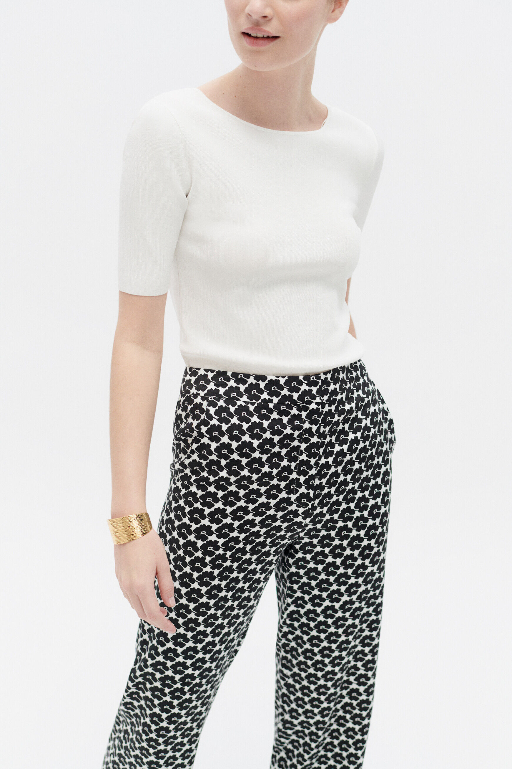 Pantalon pmarcel noir femme
