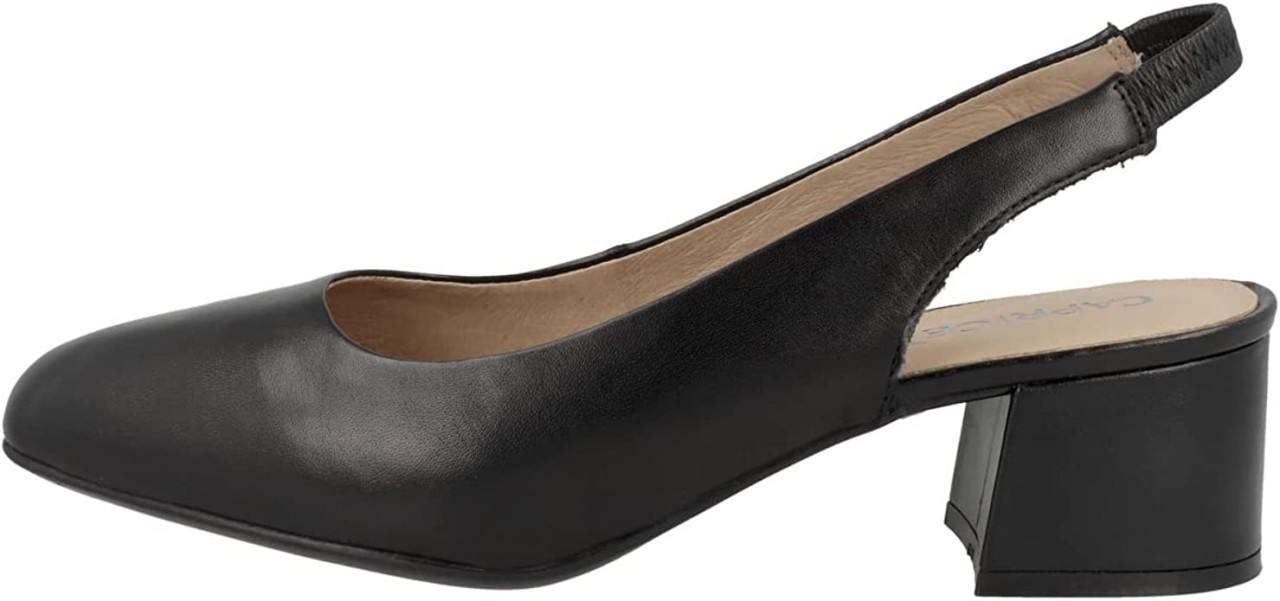 CAPRICE Sling-Pumps schwarz