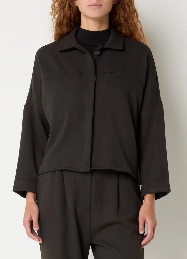 Camicia-giacca Sessùn Wooliton con tasche a filetto