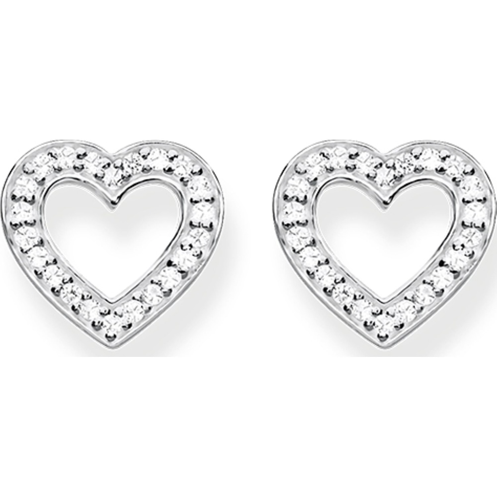 Thomas Sabo Boucles d'oreilles à fermoir à poussette 925 Argent Boucles d'oreilles