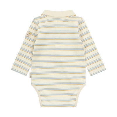 Body langarm, beige für Jungs