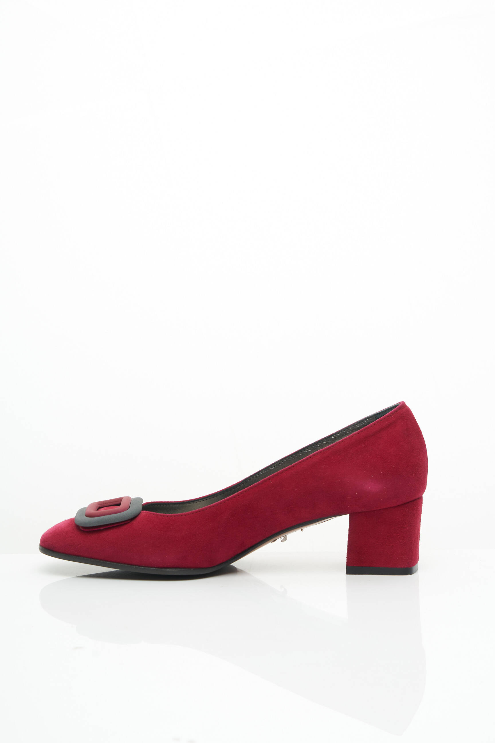 Elata Derby Femme couleur rouge