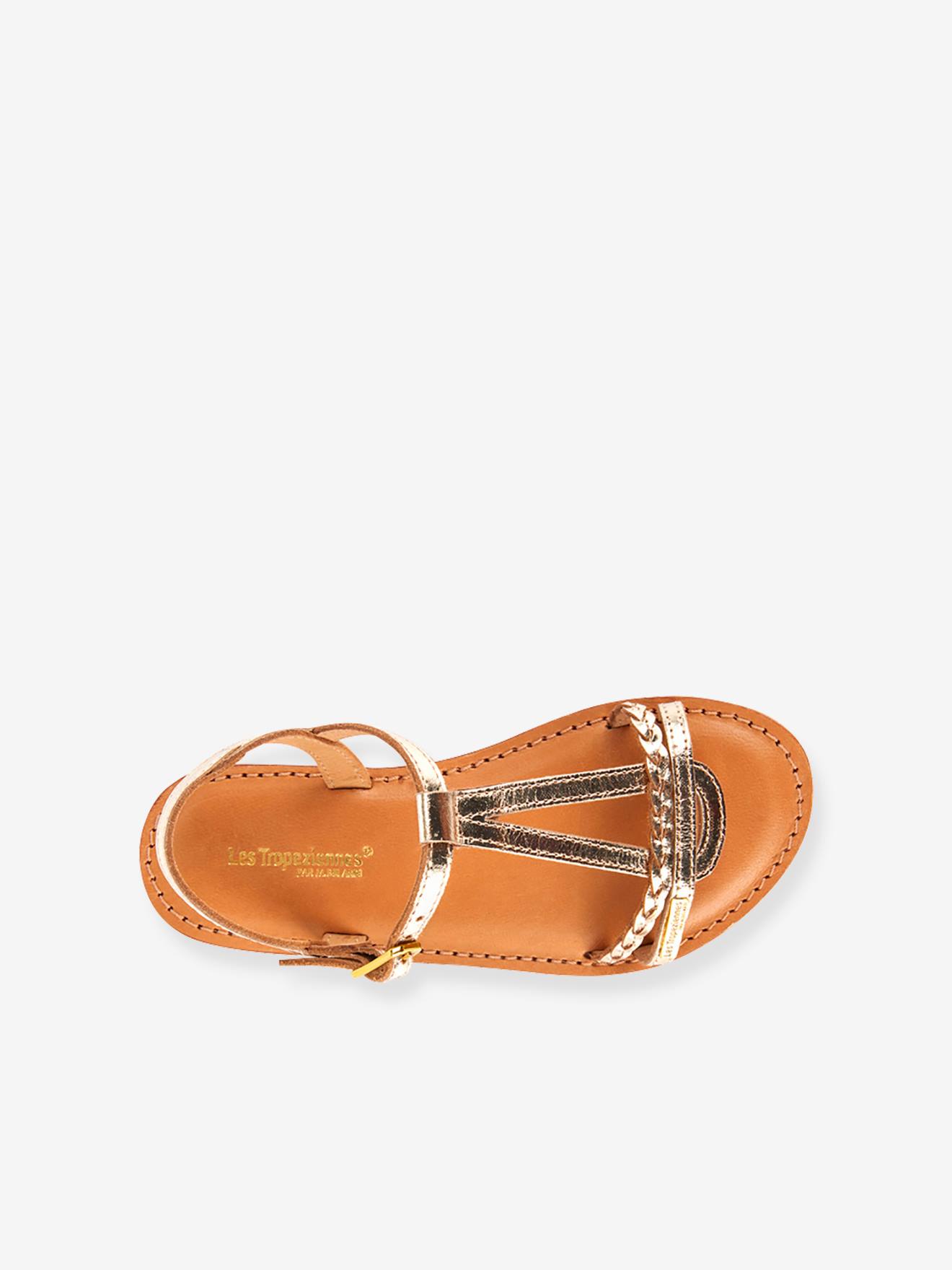 Les Tropeziennes Mädchen Sandalen BADOU LES TROPEZIENNES PAR M. BELARBI - beige golden