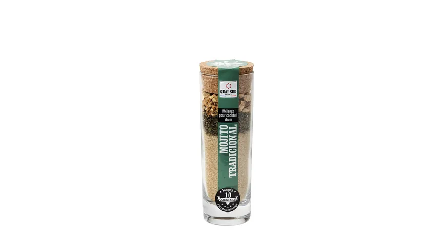 Quai Sud Cocktail Zubereitung für Mojito im Cocktailglas 95 g