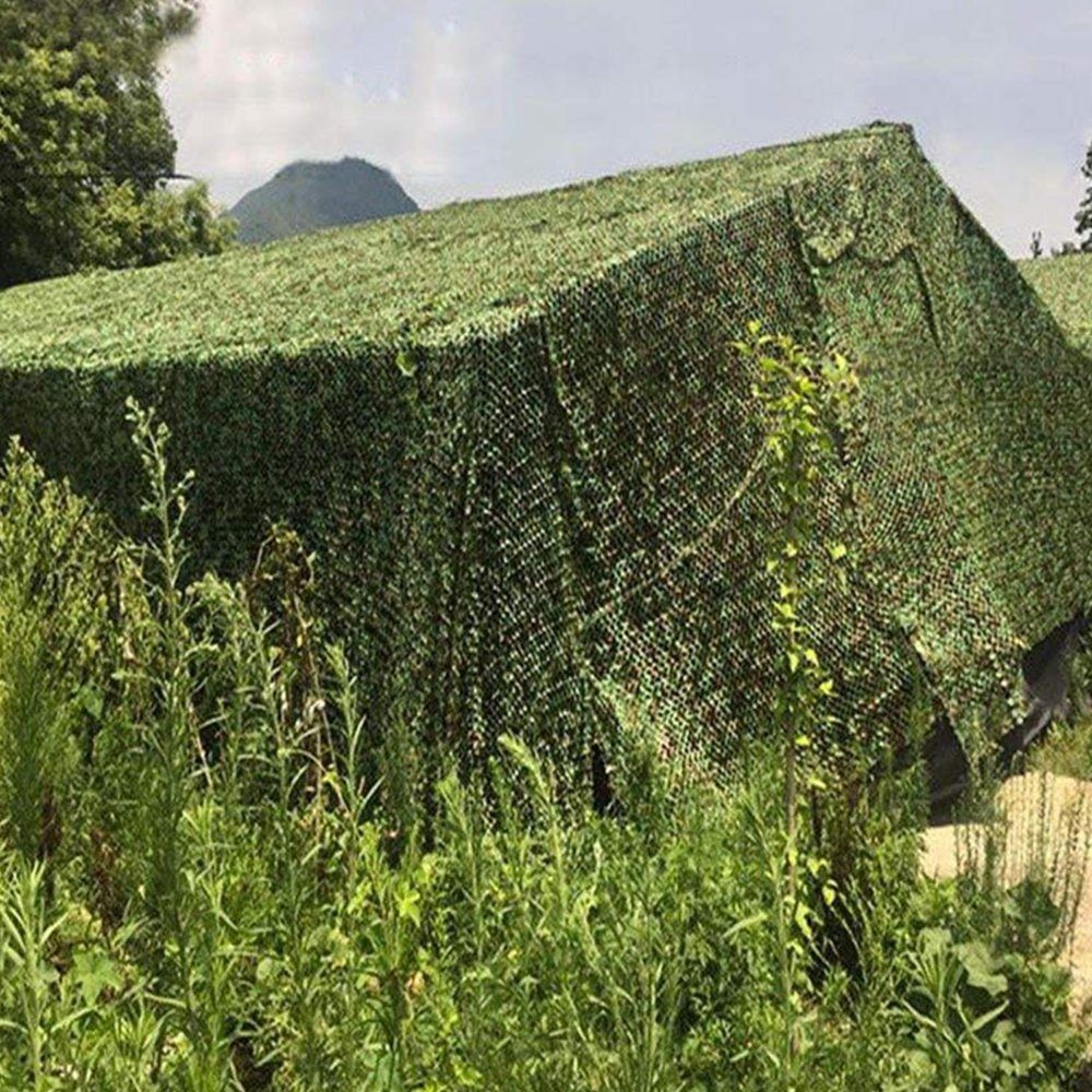 BlingBin Sonnensegel Sonnensegel Camouflage Jagd Tarnnetz Bundeswehr Army Tarnung Camo, (1 Set), 3*4m 4*5m 2*3m 5*1.5m 7*1.5m 5*3m