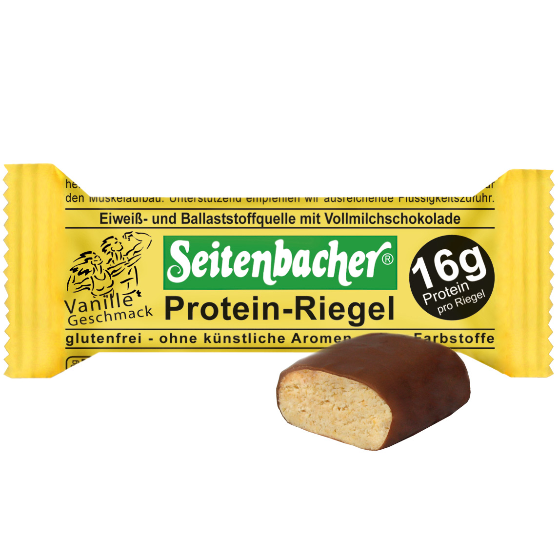 Seitenbacher Protein-Riegel Vanille 60g