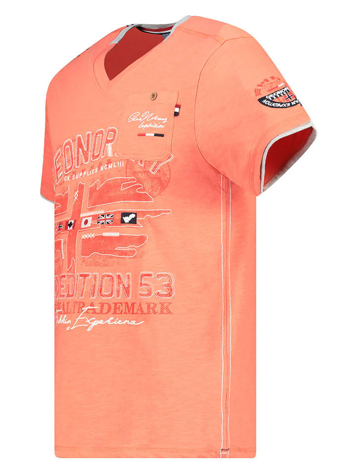 Geographical Norway Shirt in Orange günstig kaufen