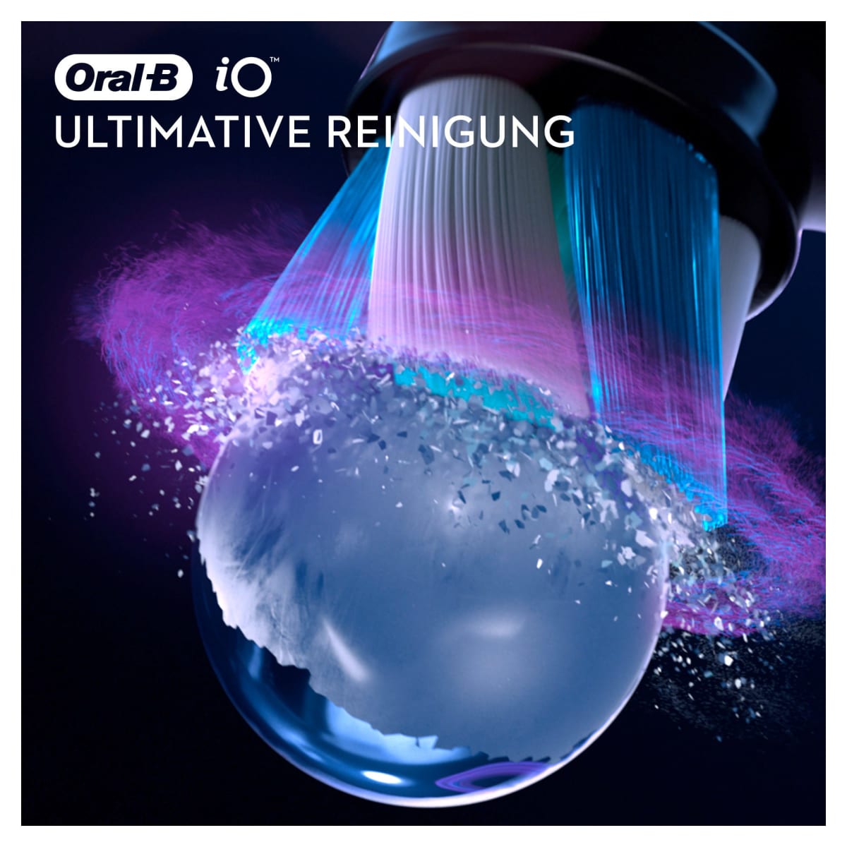 Aufsteckbürsten iO ultimative Reinigung schwarz Vorteilspack, 4 St