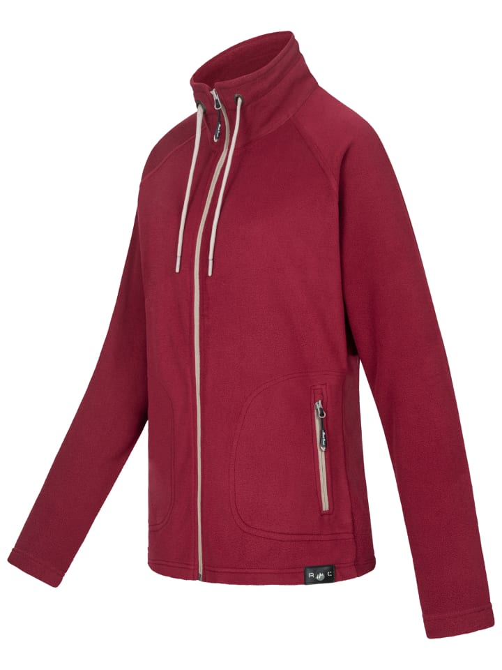 Rock Creek Fleecejacke in Weinrot günstig kaufen