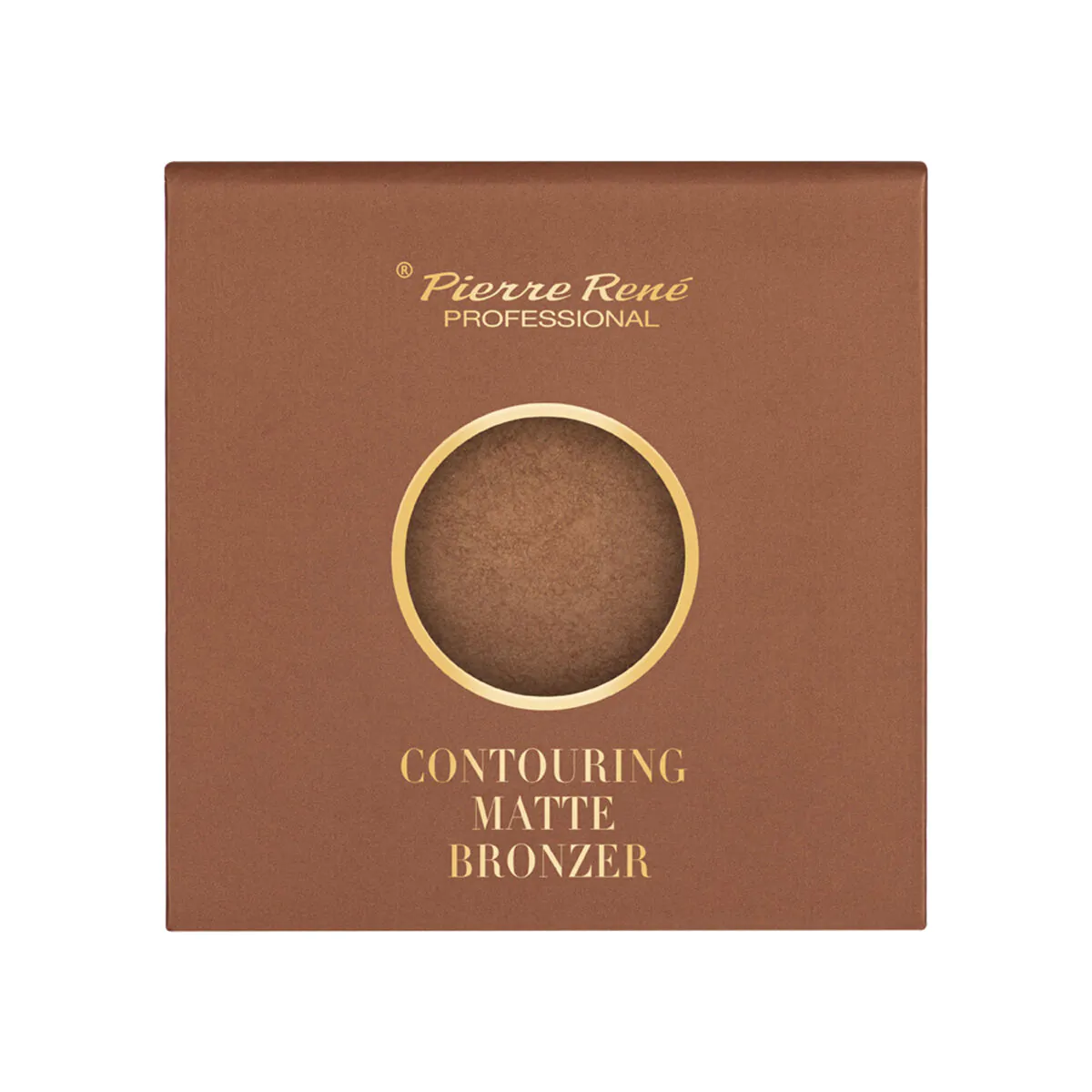 Pierre Rene Contouring Matte Bronzer bronzer u prahu