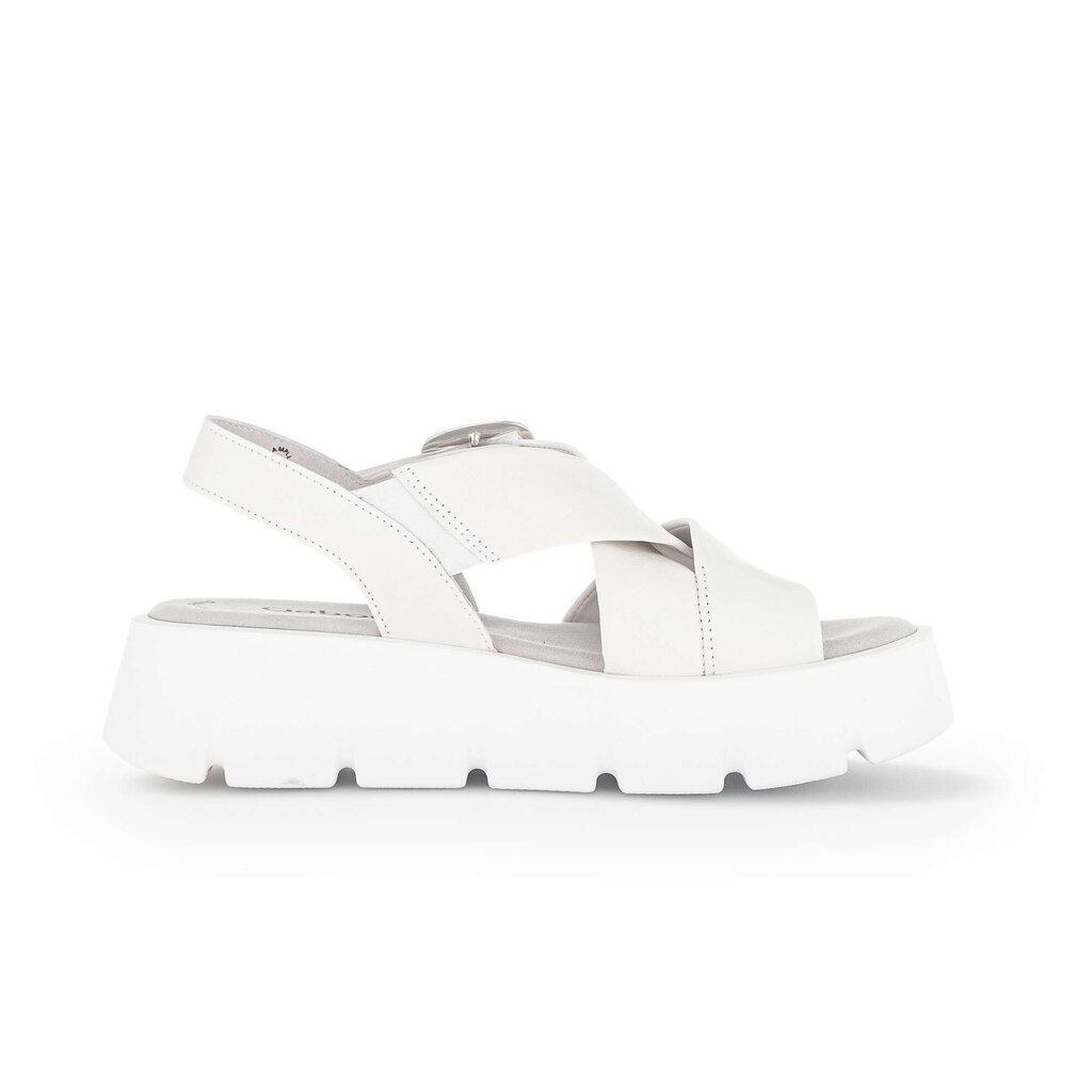 Gabor fashion Plateau Sandale creme