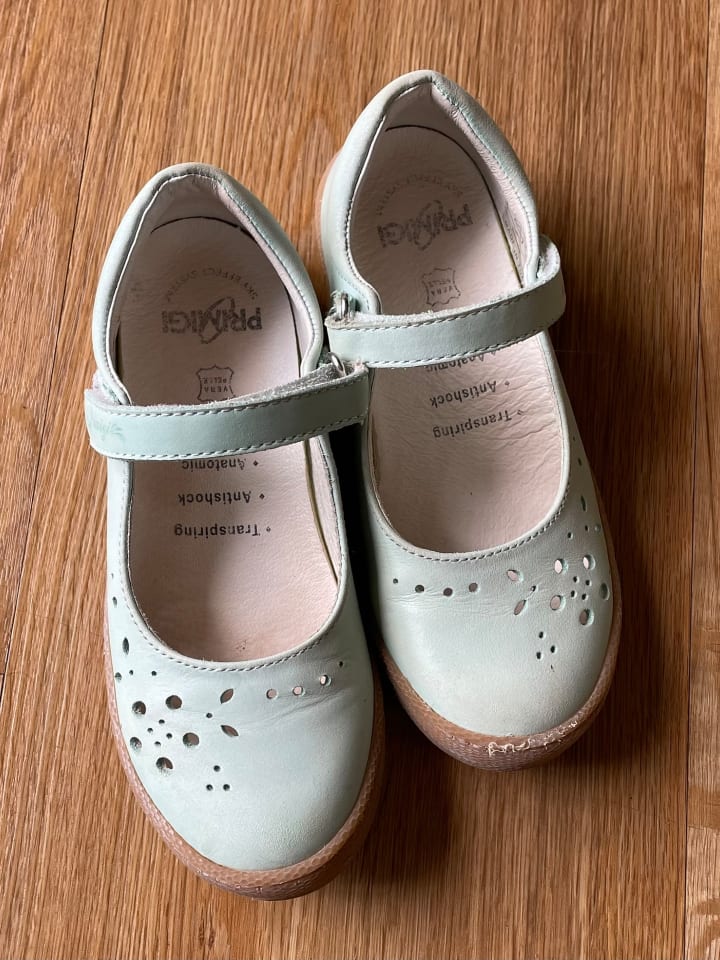Primigi Leder-Ballerinas in Türkis günstig kaufen 30