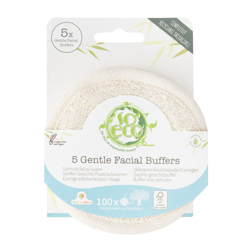 so eco 5 disques de coton naturel Disques à démaquiller