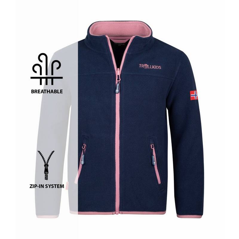Trollkids Oppdal XT Fleecejacke Mädchen