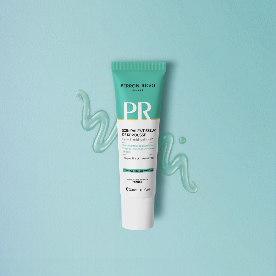Perron Rigot, produit de croissance capillaire avec inhibition de la croissance