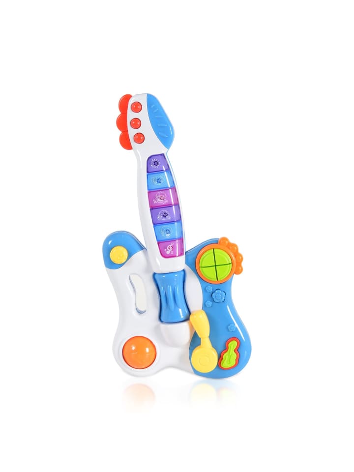 Moni Musikspielzeug Gitarre HE0501 in blau günstig kaufen onesize