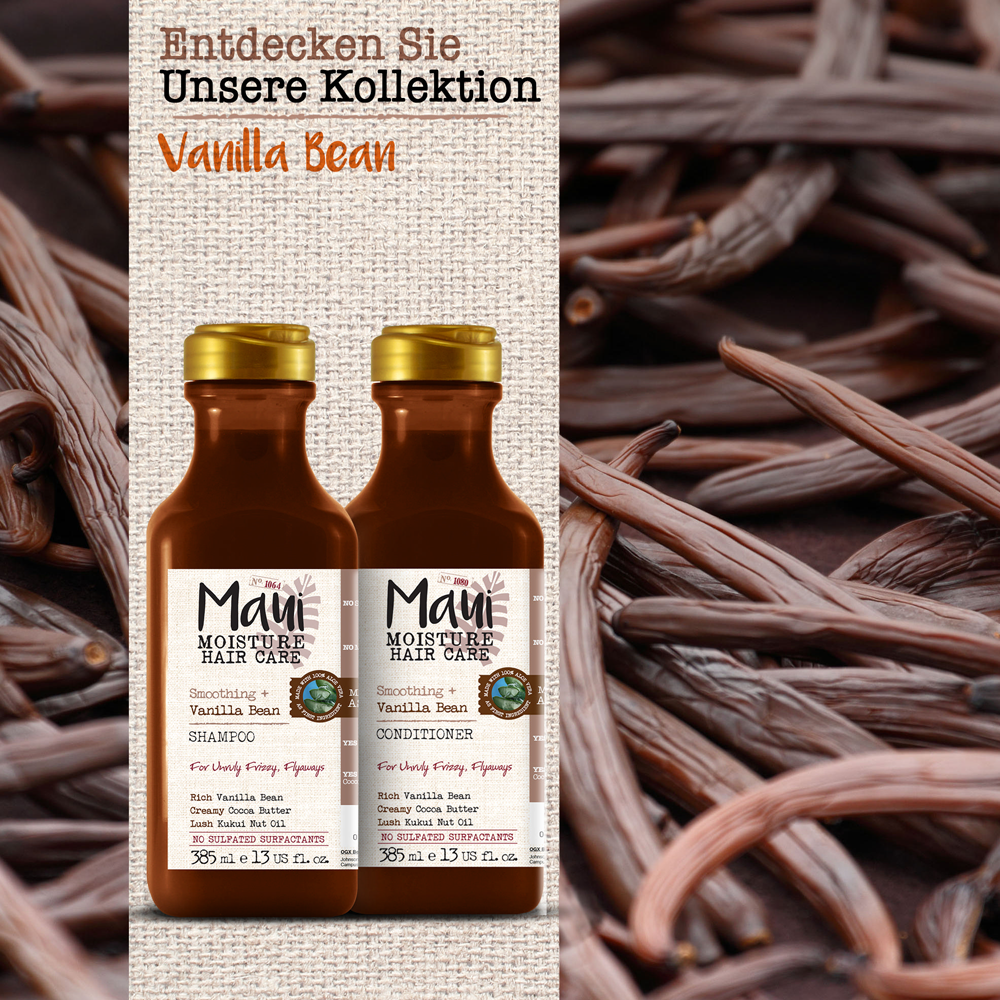 Maui Moisture Smooth & Revive Vanilla Bean Shampoo 385 ml