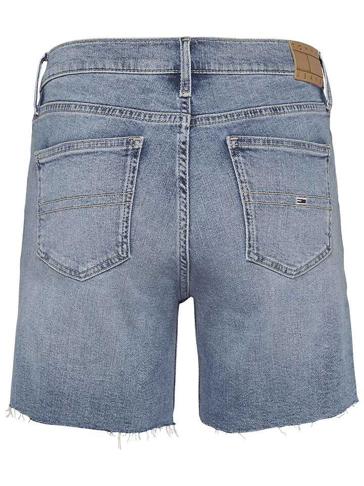 Tommy Hilfiger Jeans-Shorts in Blaugrau günstig kaufen