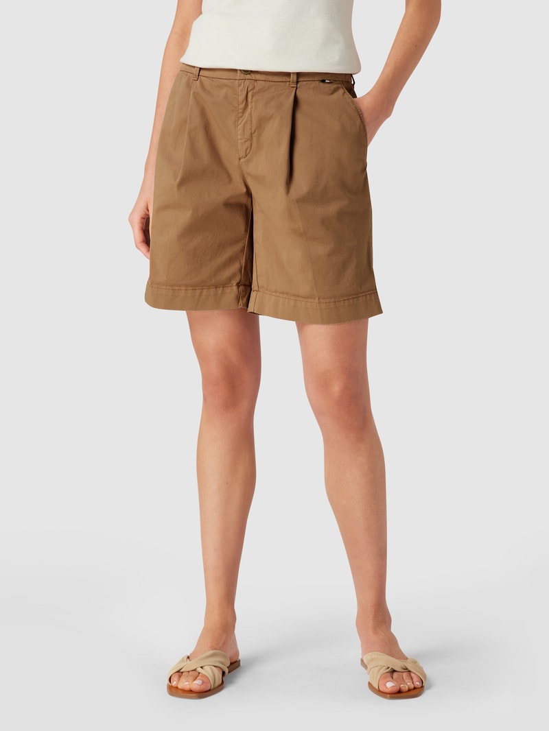 Bermudas mit Stretch-Anteil Modell 'Taggie' in beige