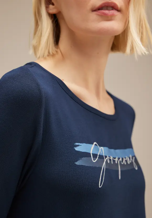 Street One Langarmshirt mit Wording