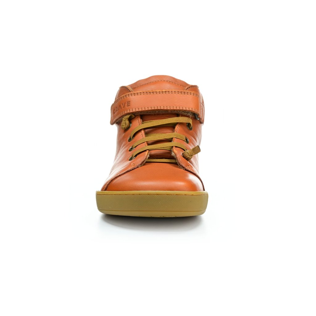 Crave Bergen Winter Cognac Winter-Barfußstiefeletten