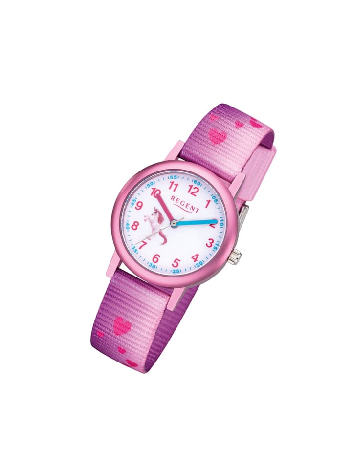 Regent Analog-Armbanduhr Regent Kinderuhren rosa klein (ca. 29mm) günstig kaufen onesize