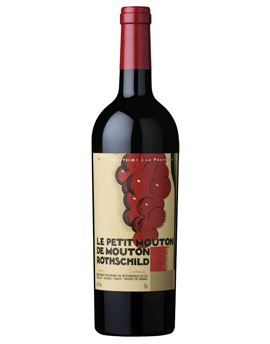 Pauillac AOC 2ème Vin Le Petit Mouton de Mouton Rotschild 2019 Château Mouton-Rothschild 0,75 ℓ