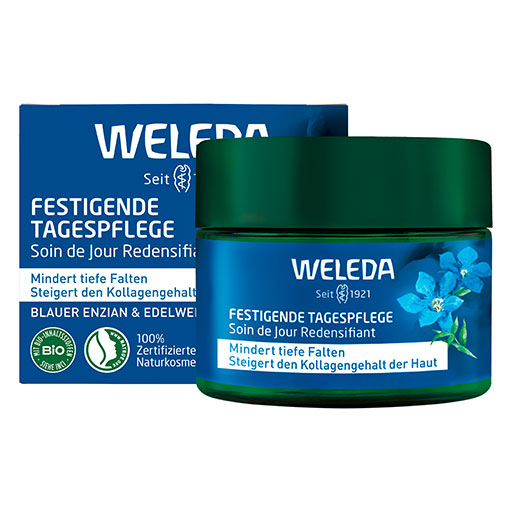 WELEDA festigende Tagespflege blauer Enz.&Edelwei.  40 ml  Tagescreme