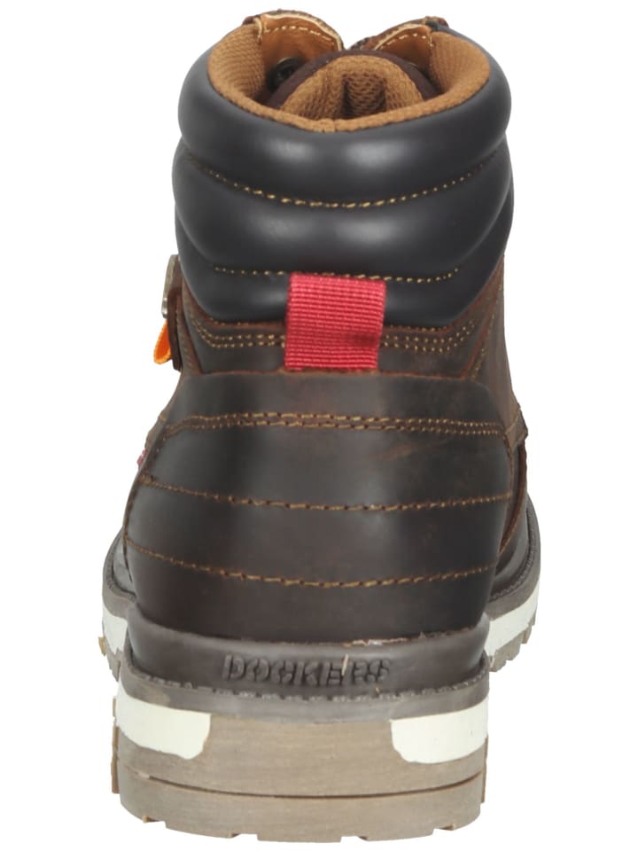 DOCKERS Stiefelette in Schoko günstig kaufen