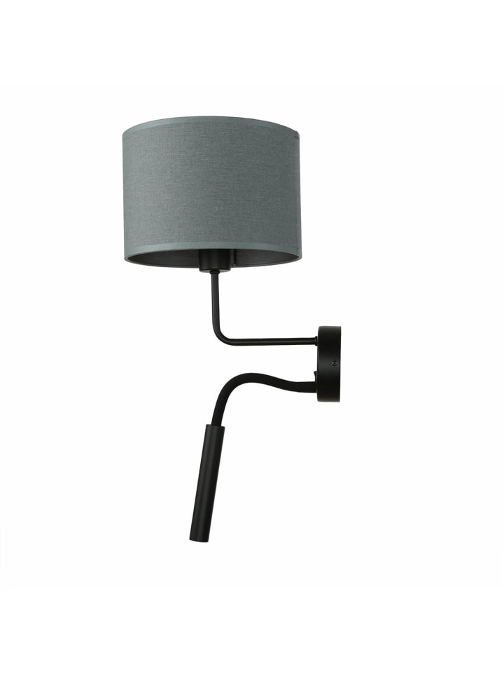 Licht-Erlebnisse Wandlampe in Schwarz Grau günstig kaufen onesize