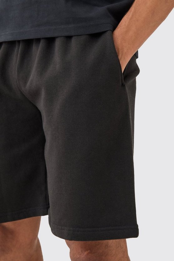 Oversize Jersey-Shorts