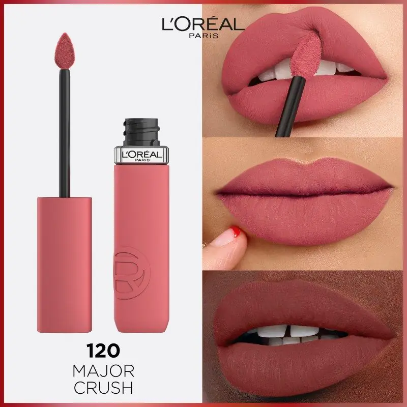 L'Oréal Paris Matte Resistance Liquid Lipstick 120 Major Crush