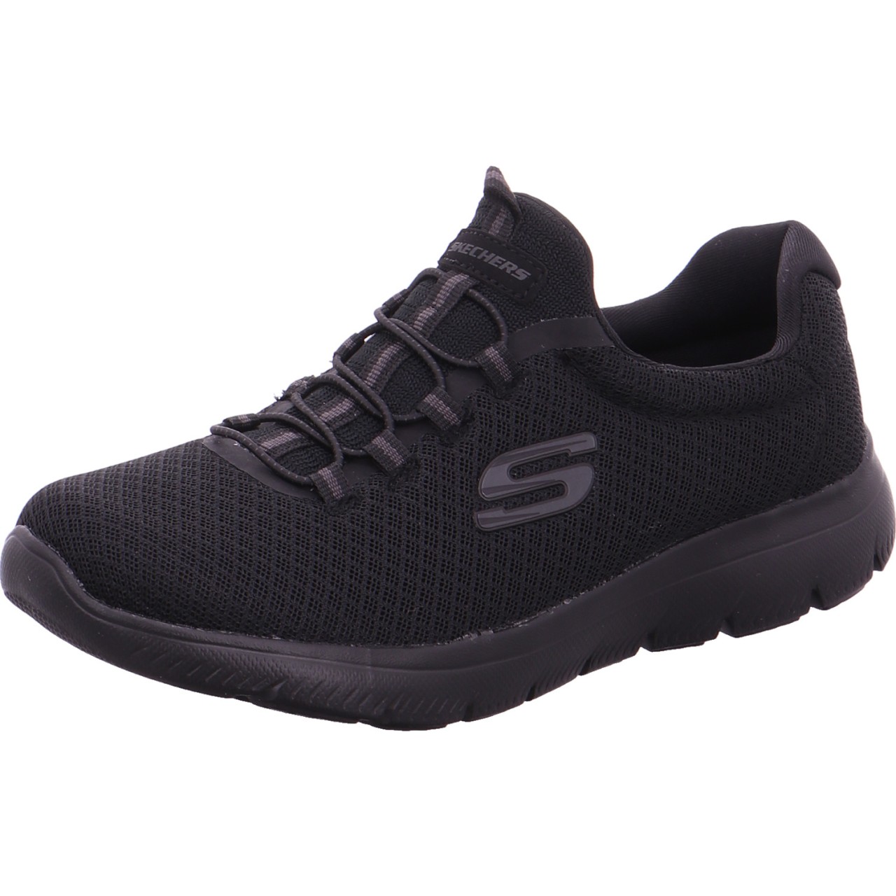 SKECHERS Komfort Schnürer schwarz -,black/black