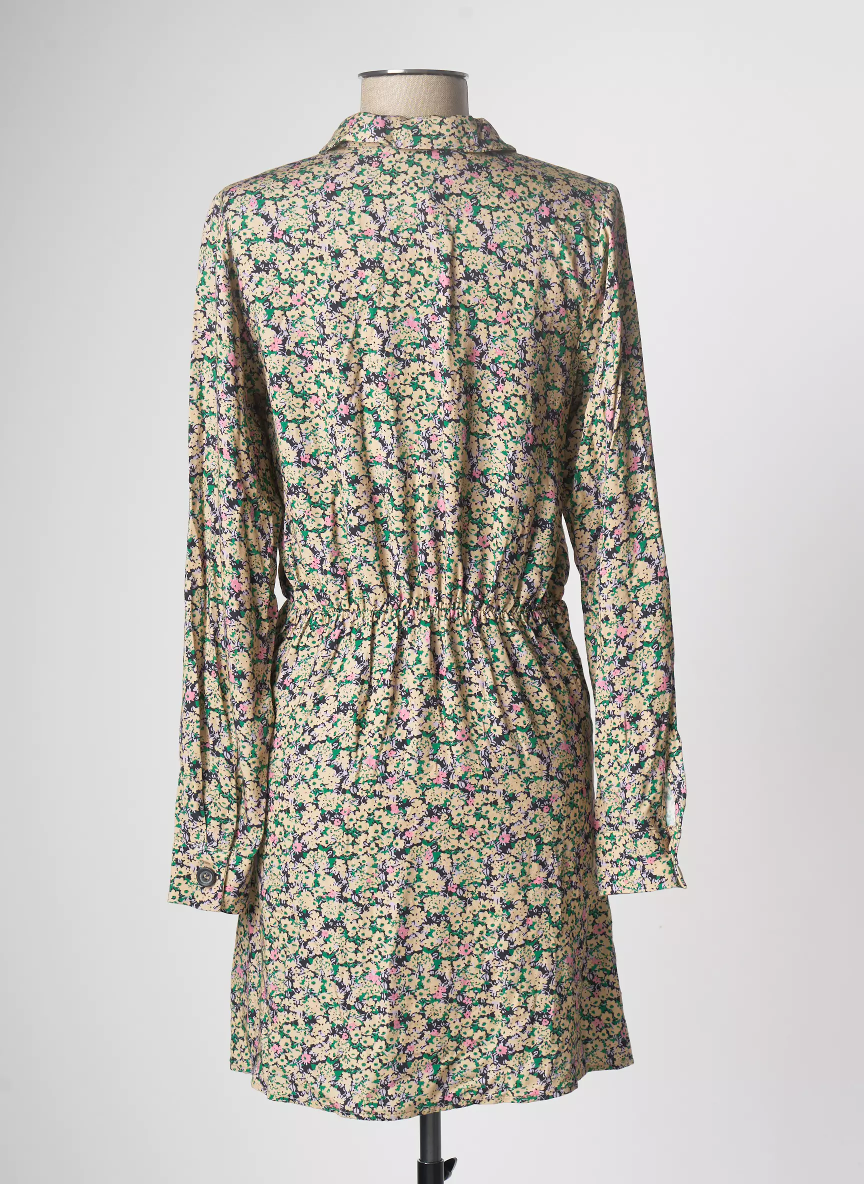 Cemi Robes Mi Longues Femme couleur bleu