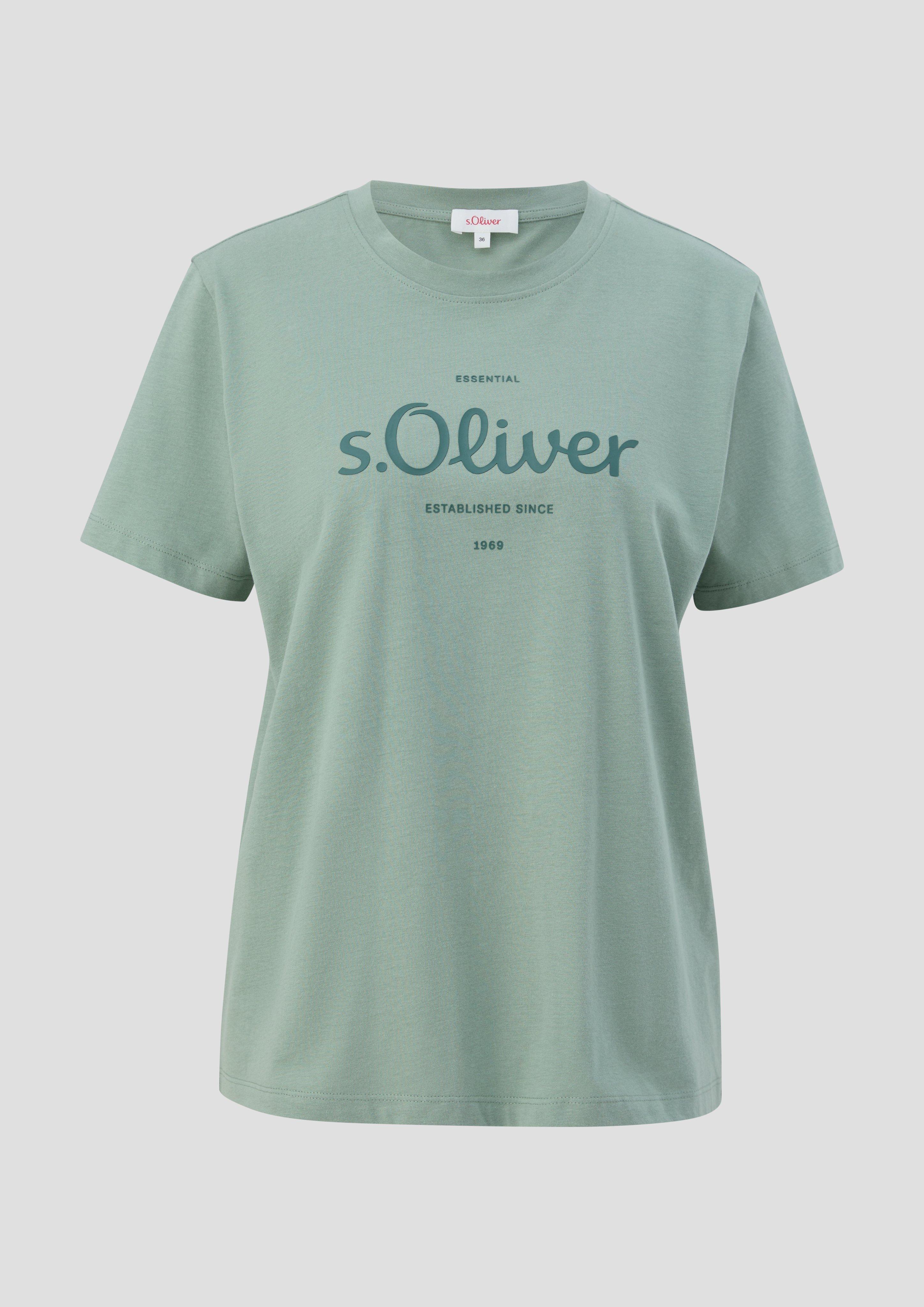 Baumwollshirt mit Logo-Print  2136485-72D0