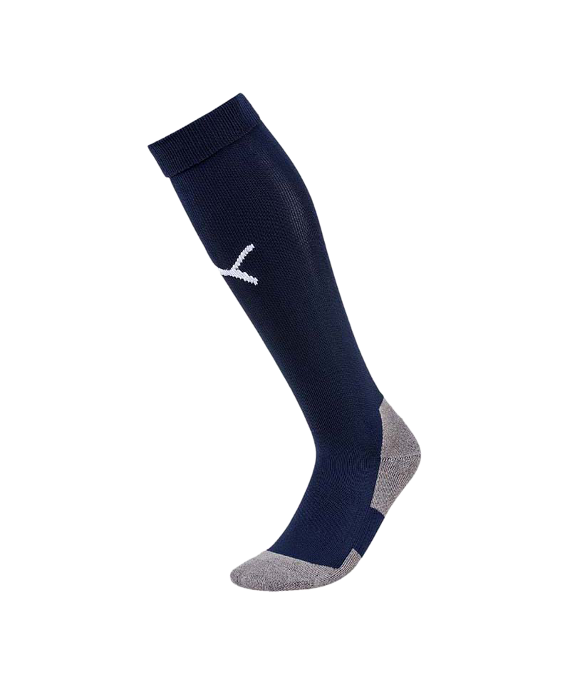 PUMA LIGA Socks Core Stutzenstrumpf Blau Weiss F06