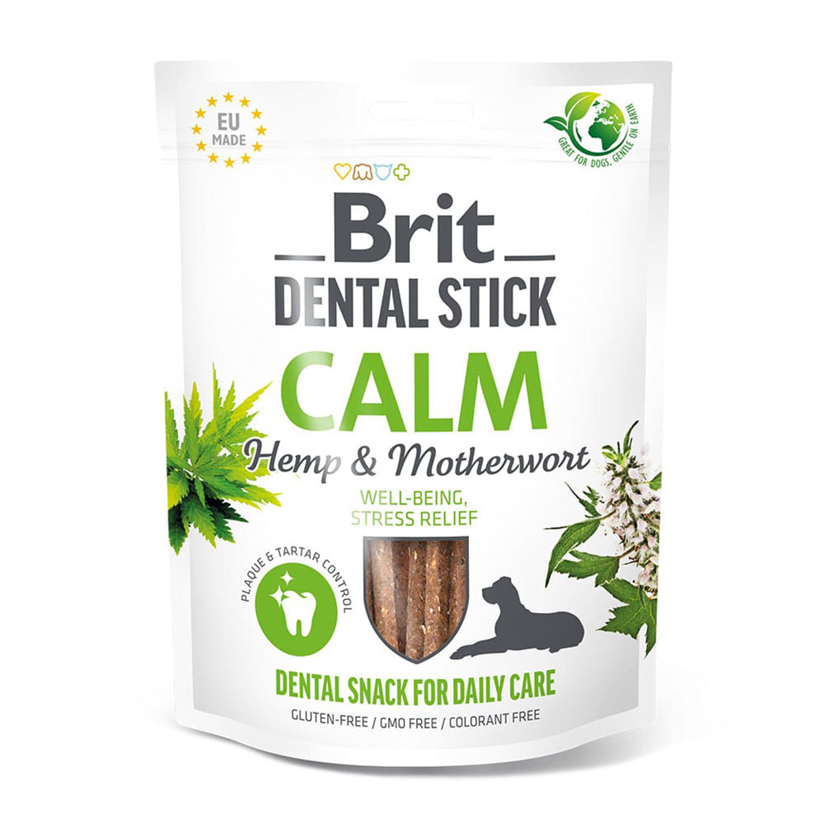 Brit Dental Stick Calm Hemp & Motherwort 251g kaufen bei ZooRoyal