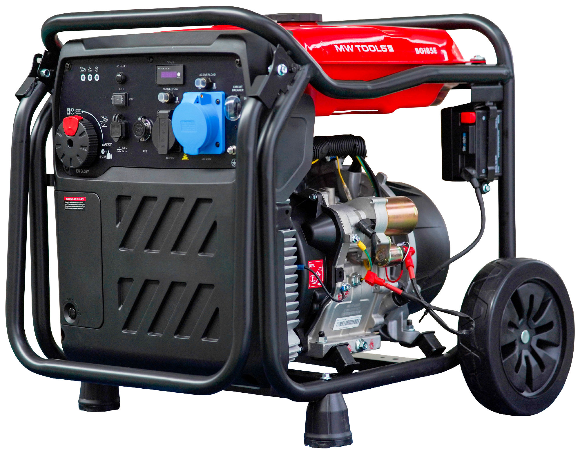 Metal Works 724562438 BGI85E Bensiini-invertterigeneraattori 230V 8,5kW e-start ATS