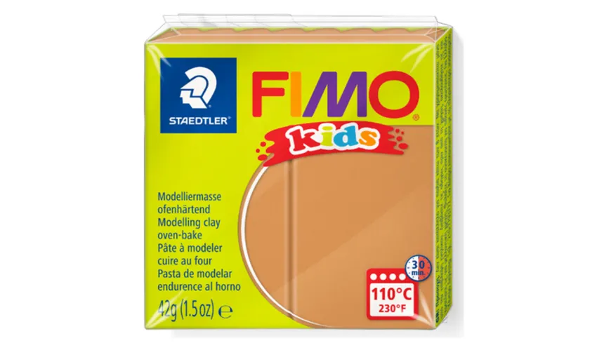 STAEDTLER Modelliermasse FIMO® Kids hellbraun 42 g