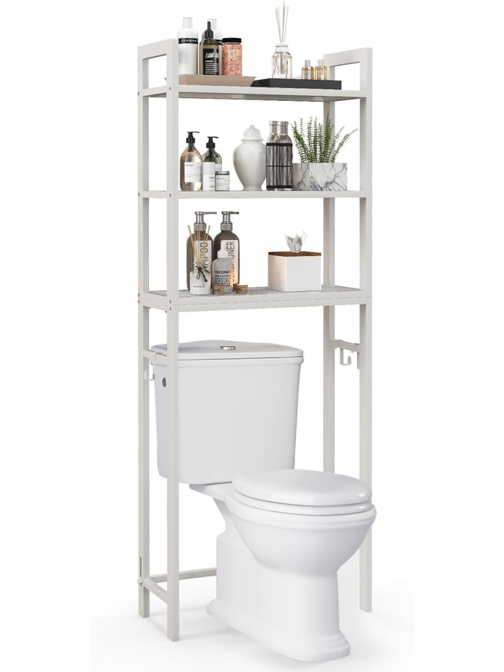 COSTWAY Toilettenregal 170cm in Weiß günstig kaufen onesize