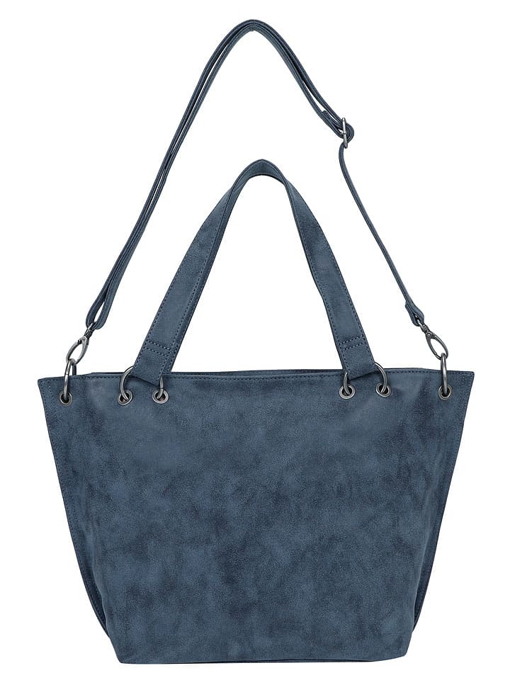 Fritzi aus Preußen Schultertasche in Blau - (B)12 x (H)31 x (T)40 cm günstig kaufen onesize