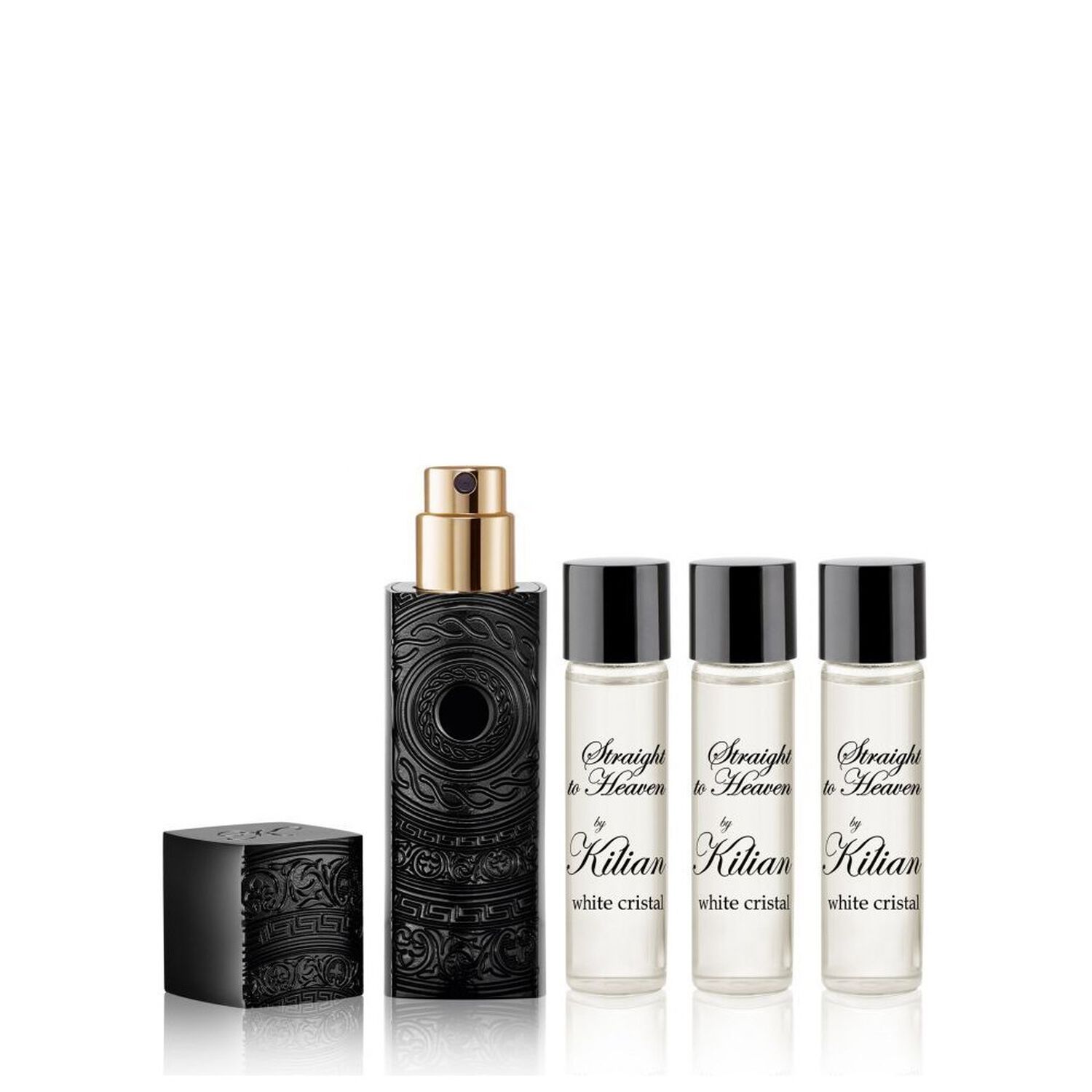Kilian Paris Straight to Heaven, White Cristal Coffret de Voyage Ressourçable