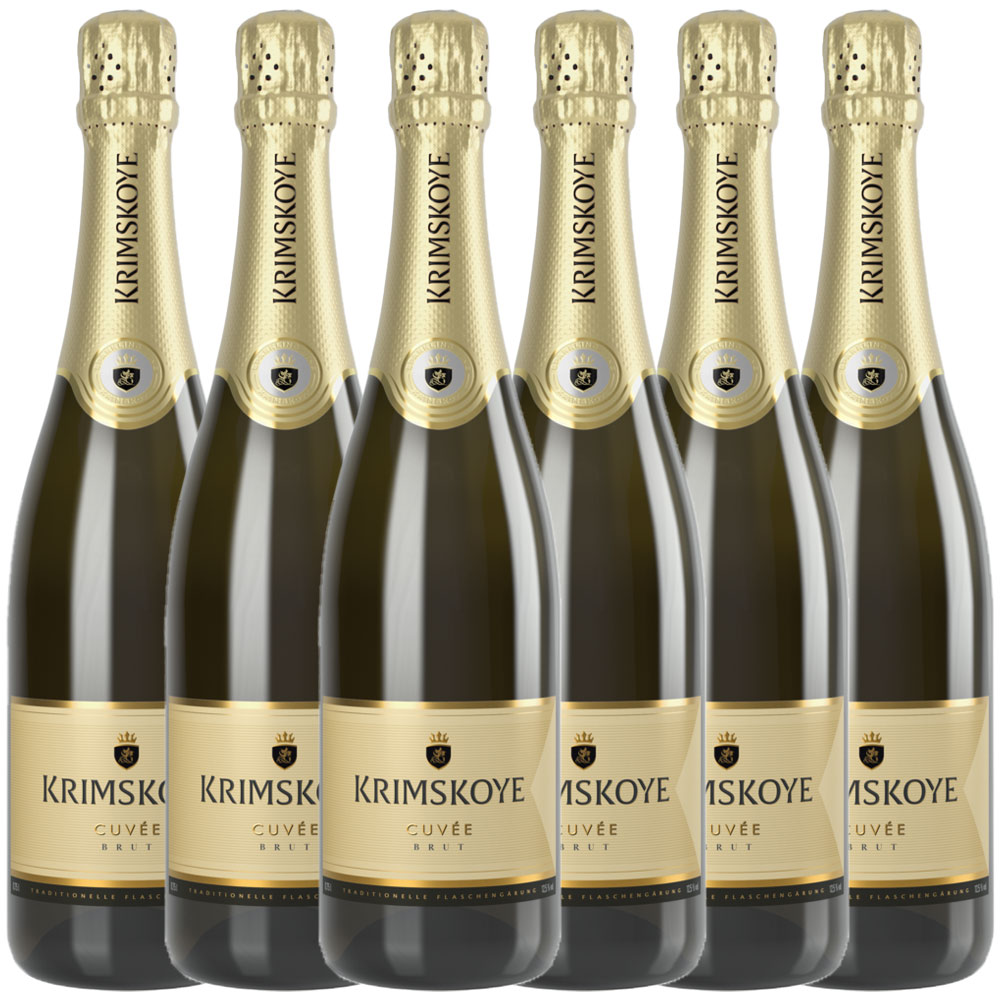 Krimskoye Krimsekt Brut - 6er Karton