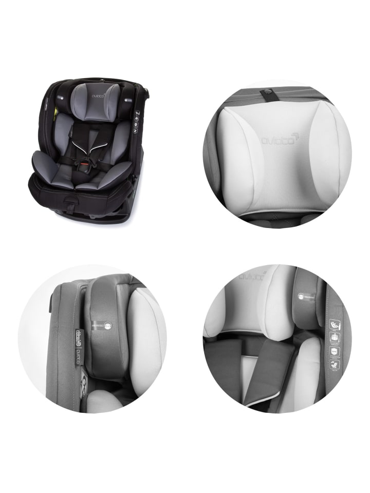 Chipolino Kindersitz i-Size Aviato in grau günstig kaufen onesize
