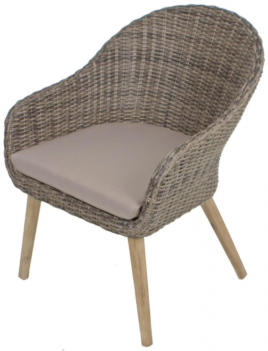 Garden Pleasure Harms Sofa & Stuhl Set PUEBLO, 3-teilig