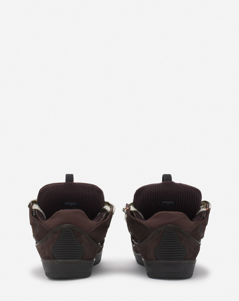 SNEAKERS CURB EN CUIR