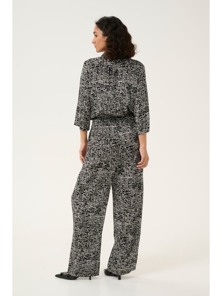 Kaffe Overall KApollie in Black/Turtledove Graphic Dot günstig kaufen