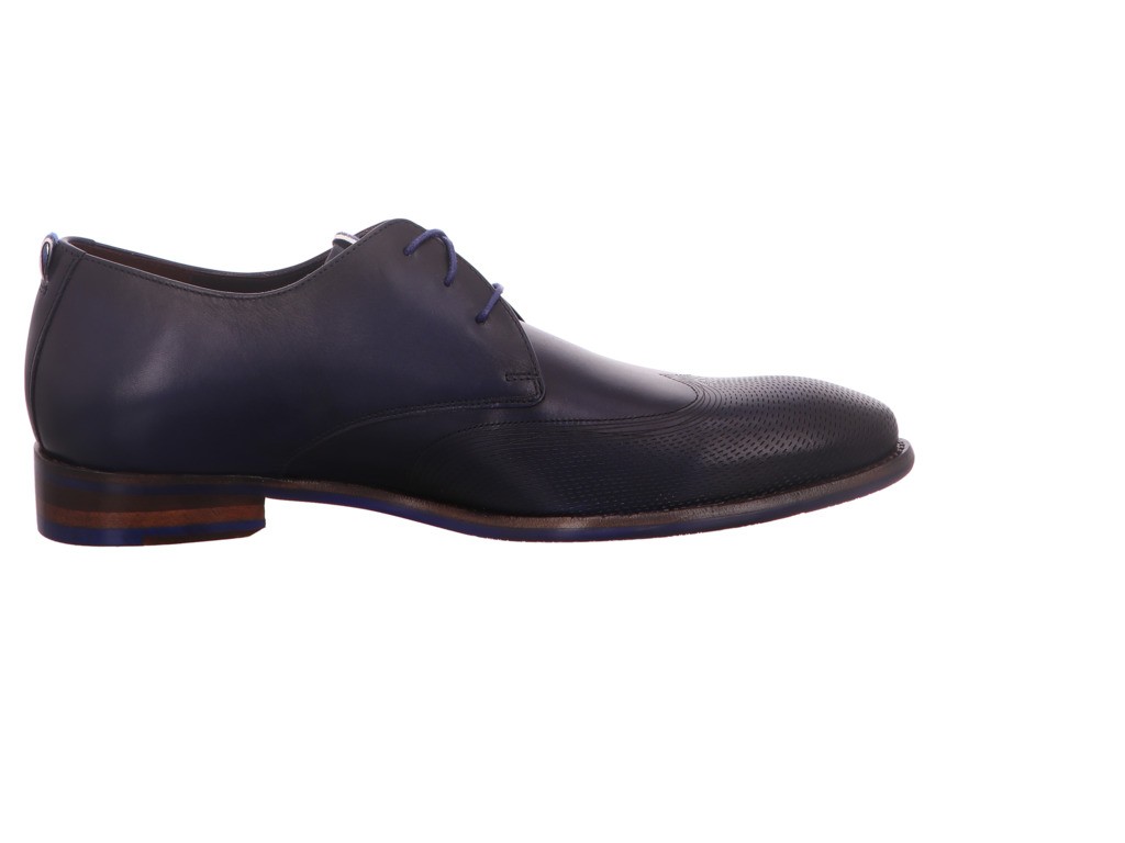 FLORIS VAN BOMMEL Business Schuhe blau Floris Dressed DarkBlue Calf