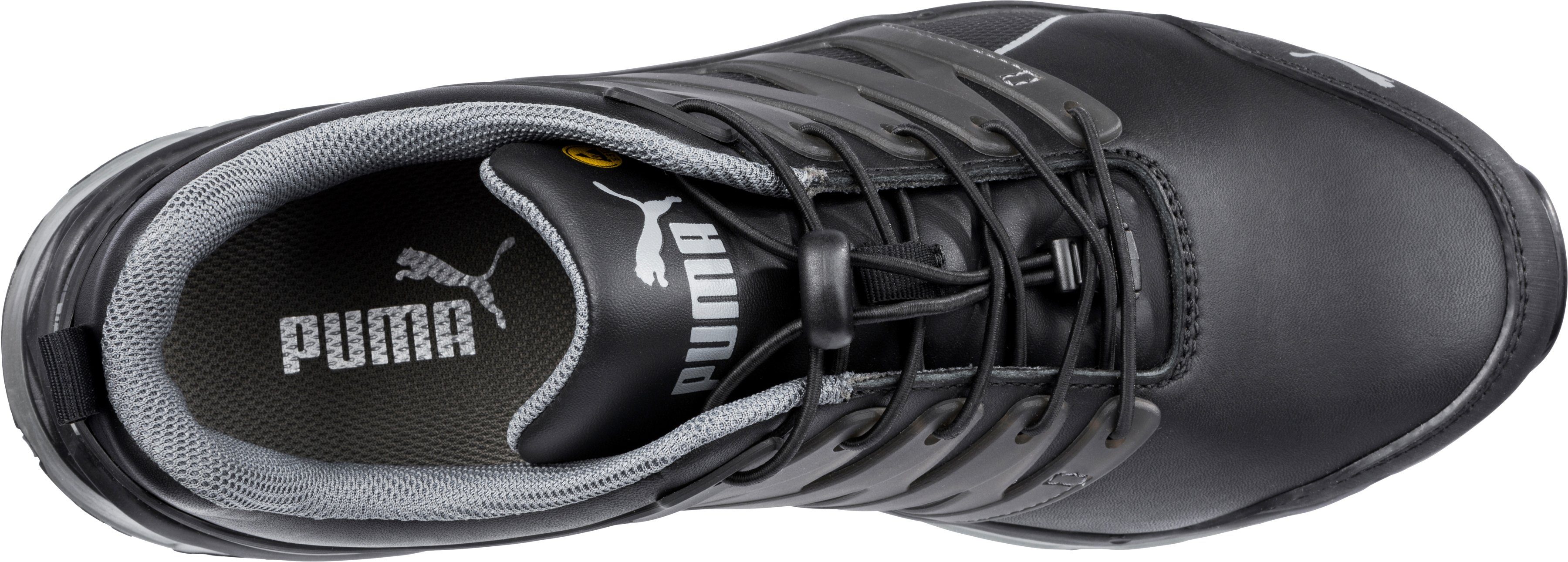 PUMA Safety VELOCITY 2.0 BLACK LOW S3 ESD HRO SRC Sicherheitsschuh S3